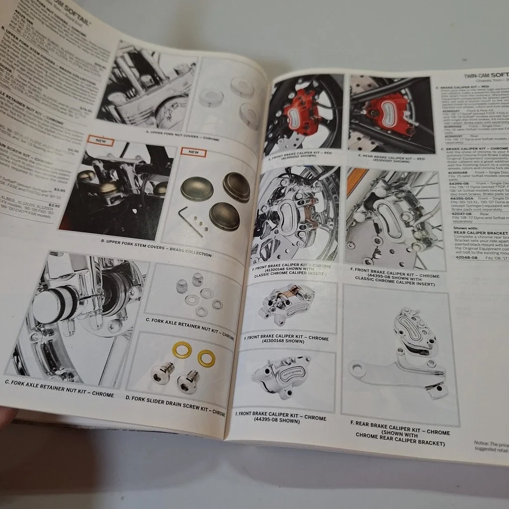 2018 Harley Davidson Genuine Motor Parts Accessories Catalog OEM Motorcycle Book